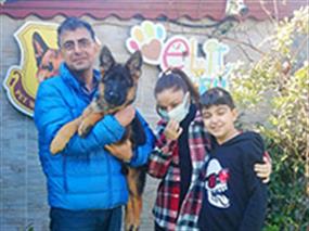 Aydın ailesi İzmir'den gelerek yavrularına kavuştular